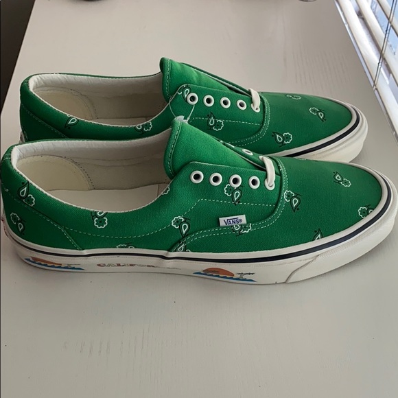 vans og era lx paisley green